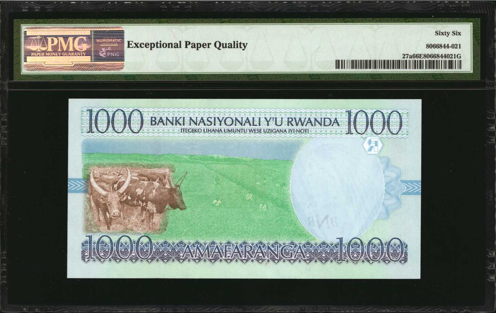 image for: Rwanda  500 francs (B125z)