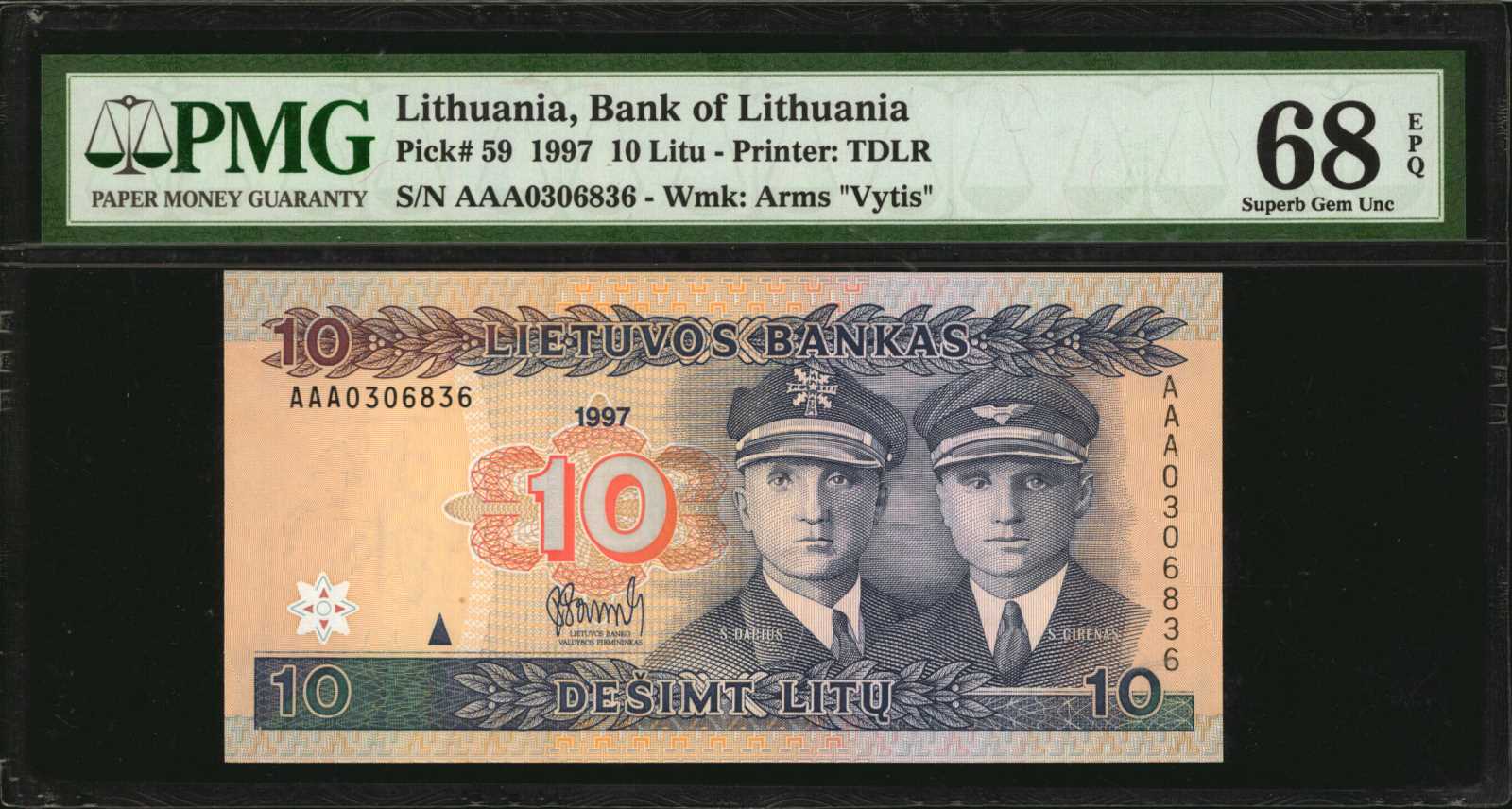 image for: Lithuania  10 lit? (B179as)