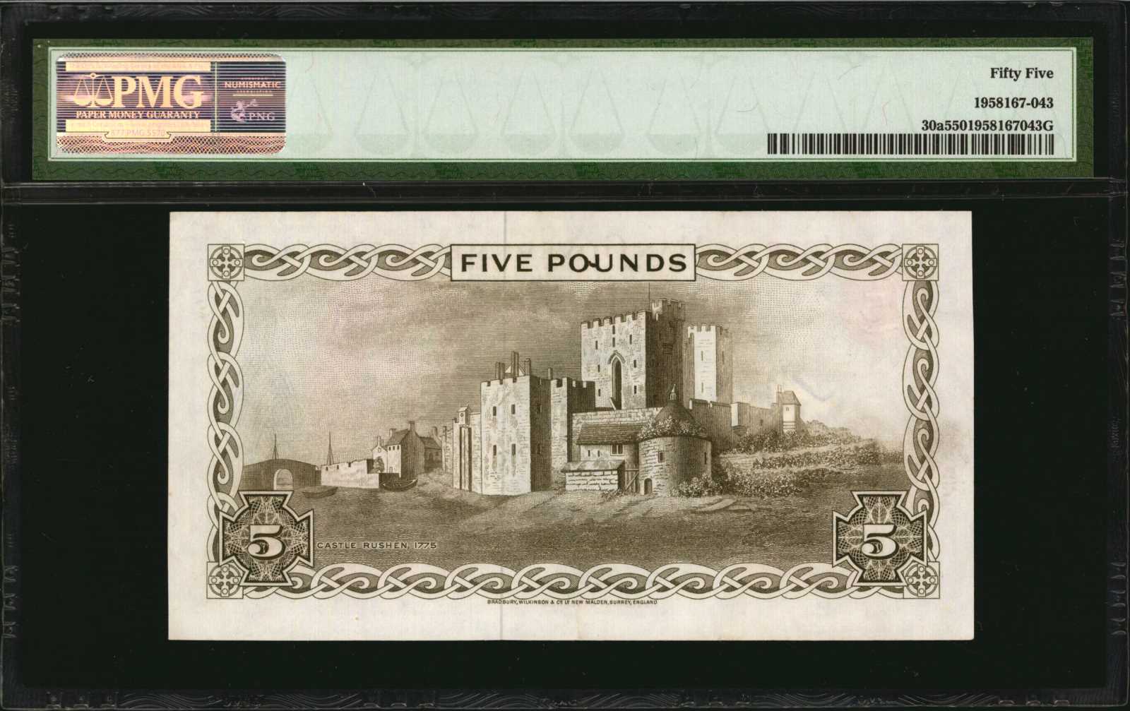 image for: Isle of Man  5 pounds (B107as)