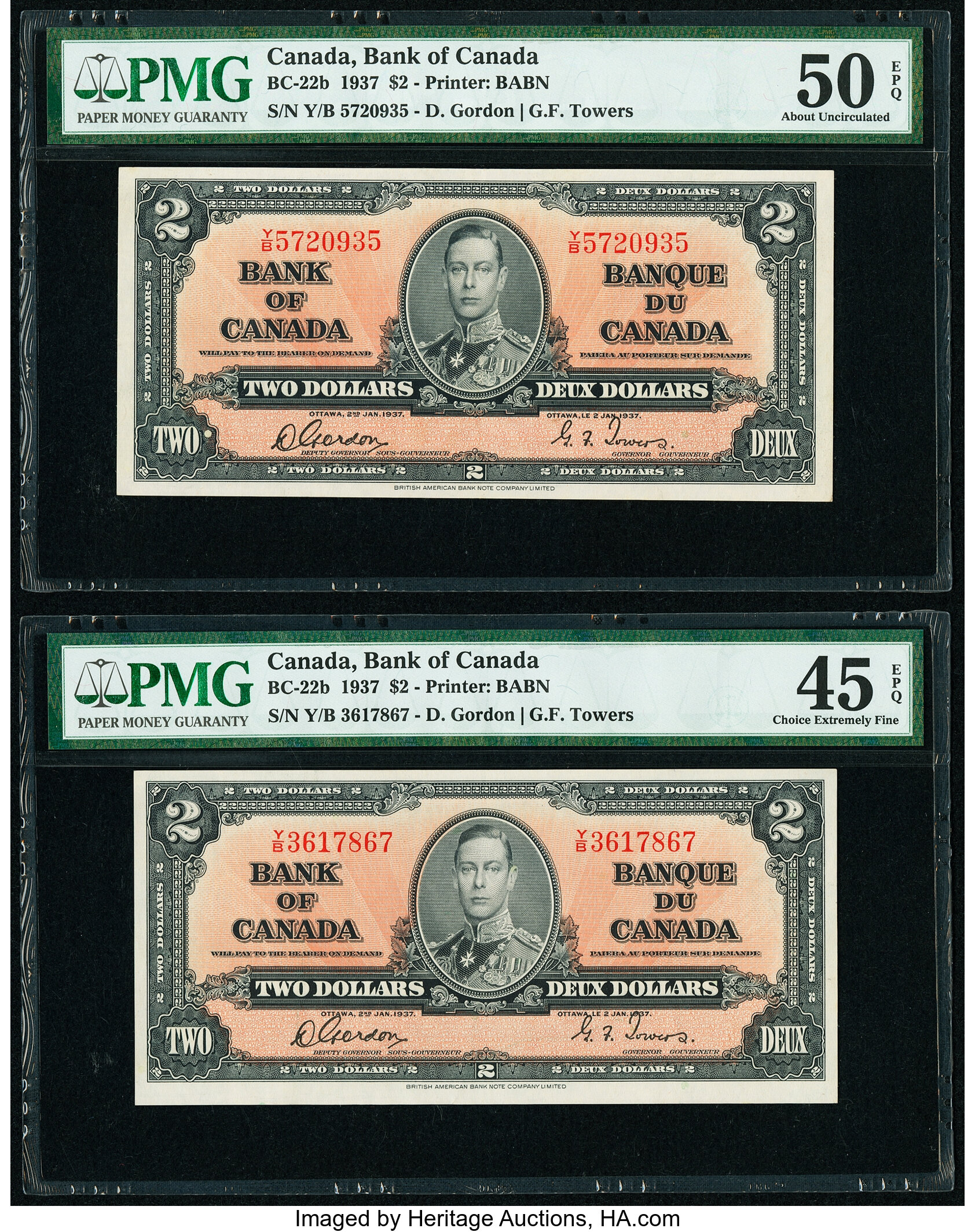 image for: Canada  2 dollars (B322a)