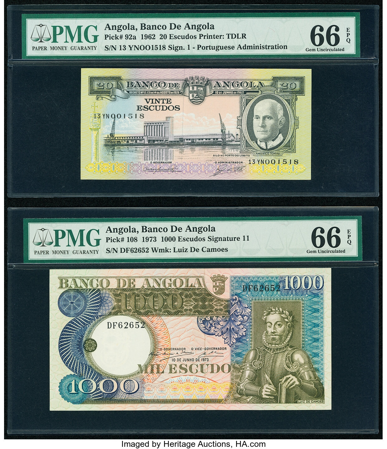 image for: Angola  1,000 escudos(B432as)