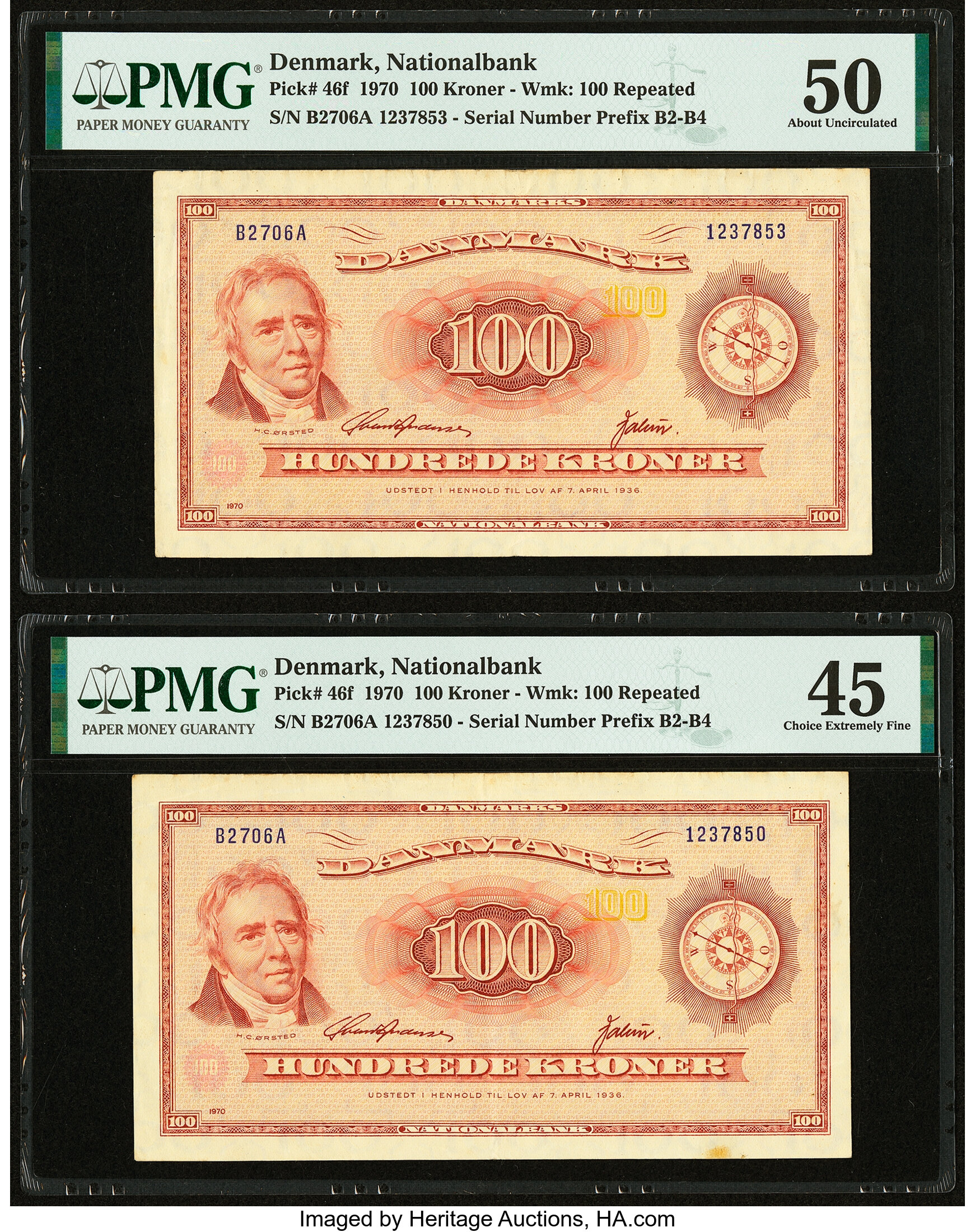 image for: Denmark  100 kroner (B916d)