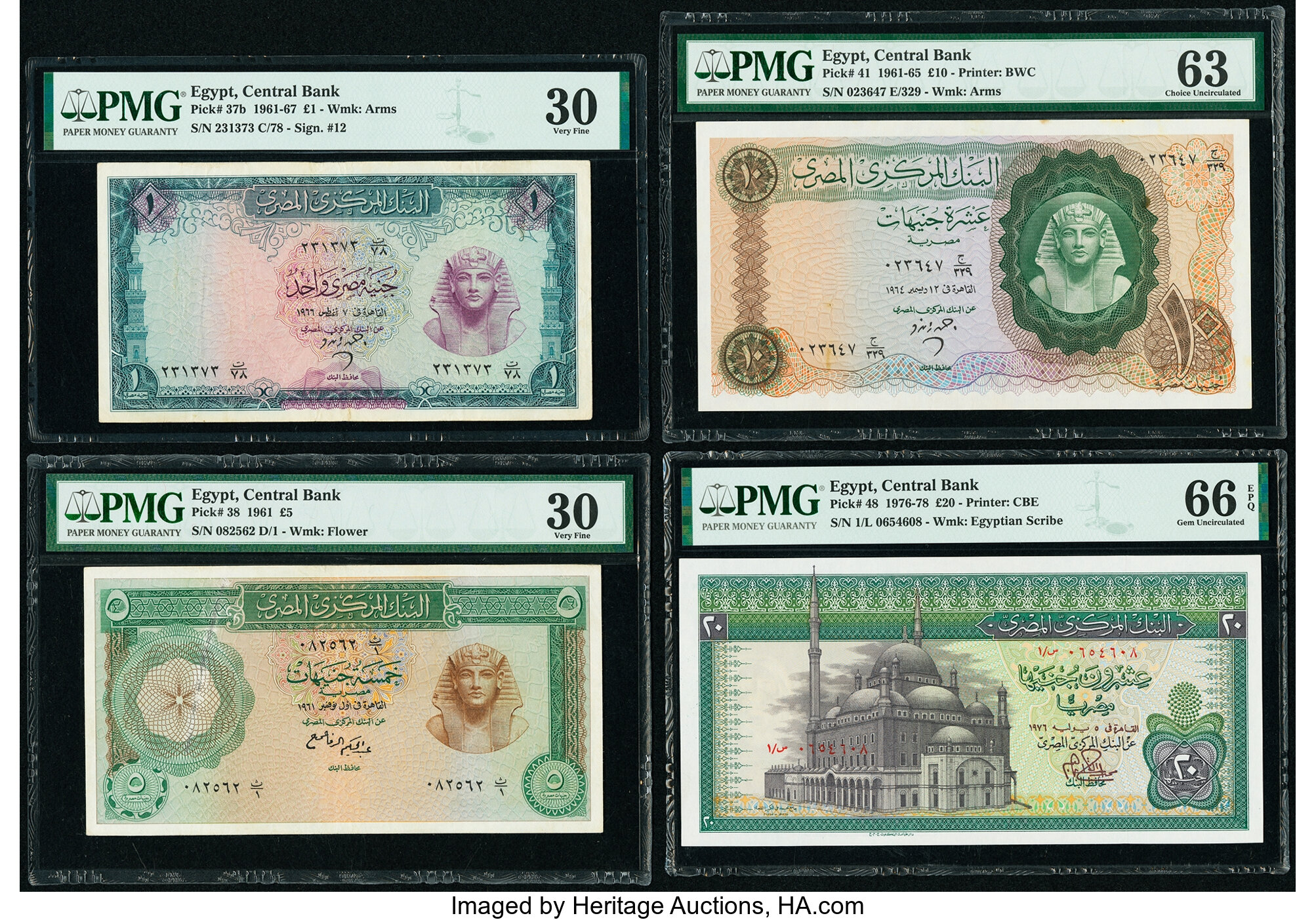 image for: Egypt  10 Egyptian pounds (B307s2)