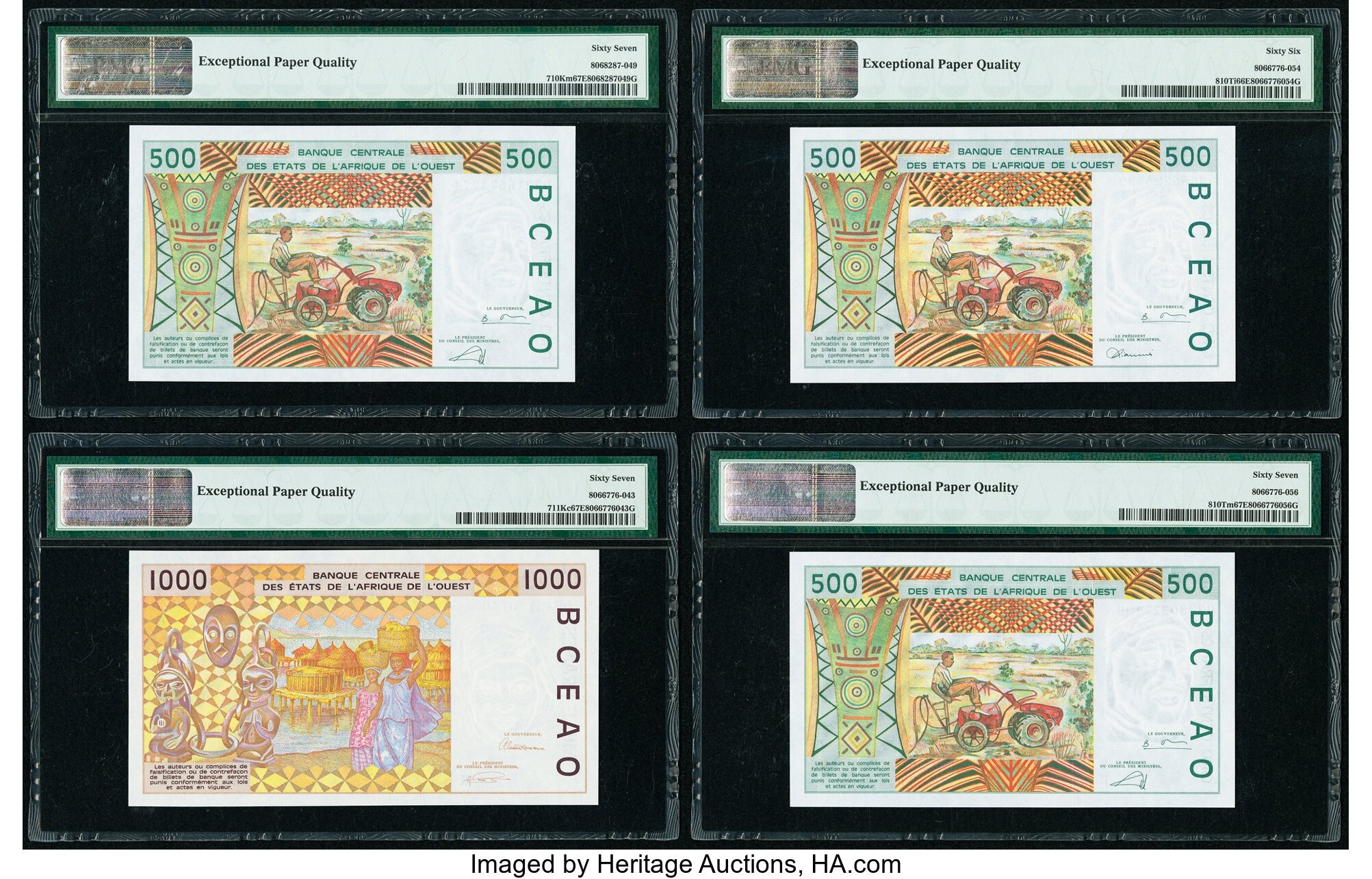 image for: West African States  500 francs (B115Hj)