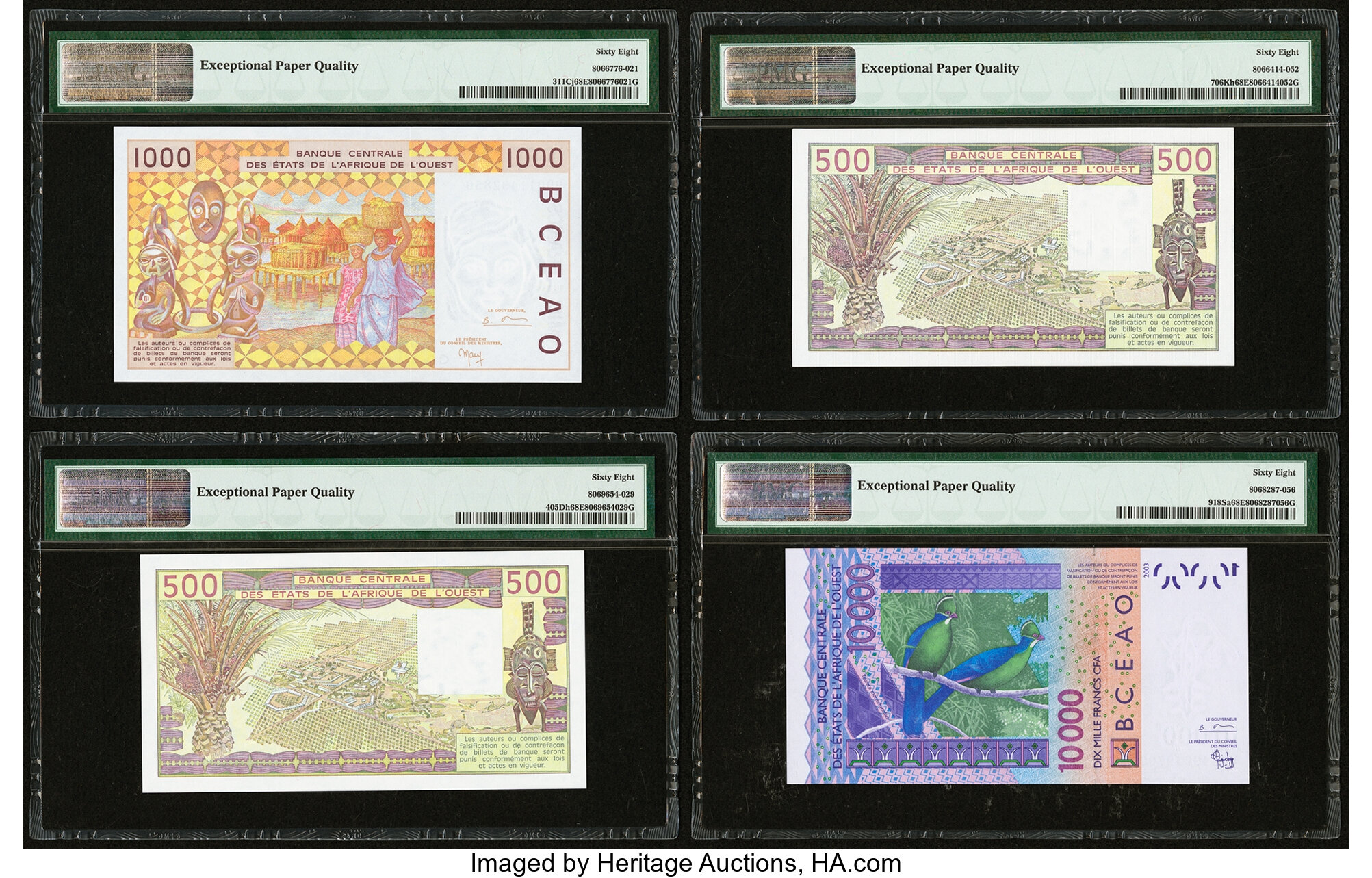 image for: West African States  1,000 francs (B116Ces)