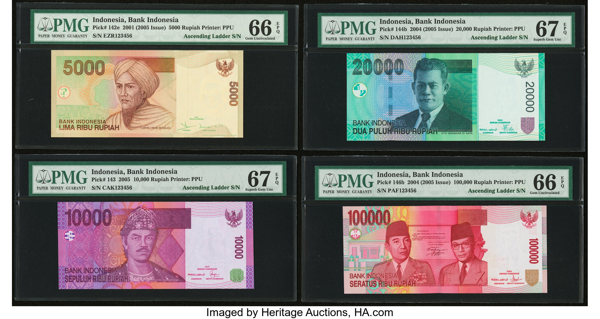 image for: Indonesia  100,000 rupiah (B603c)