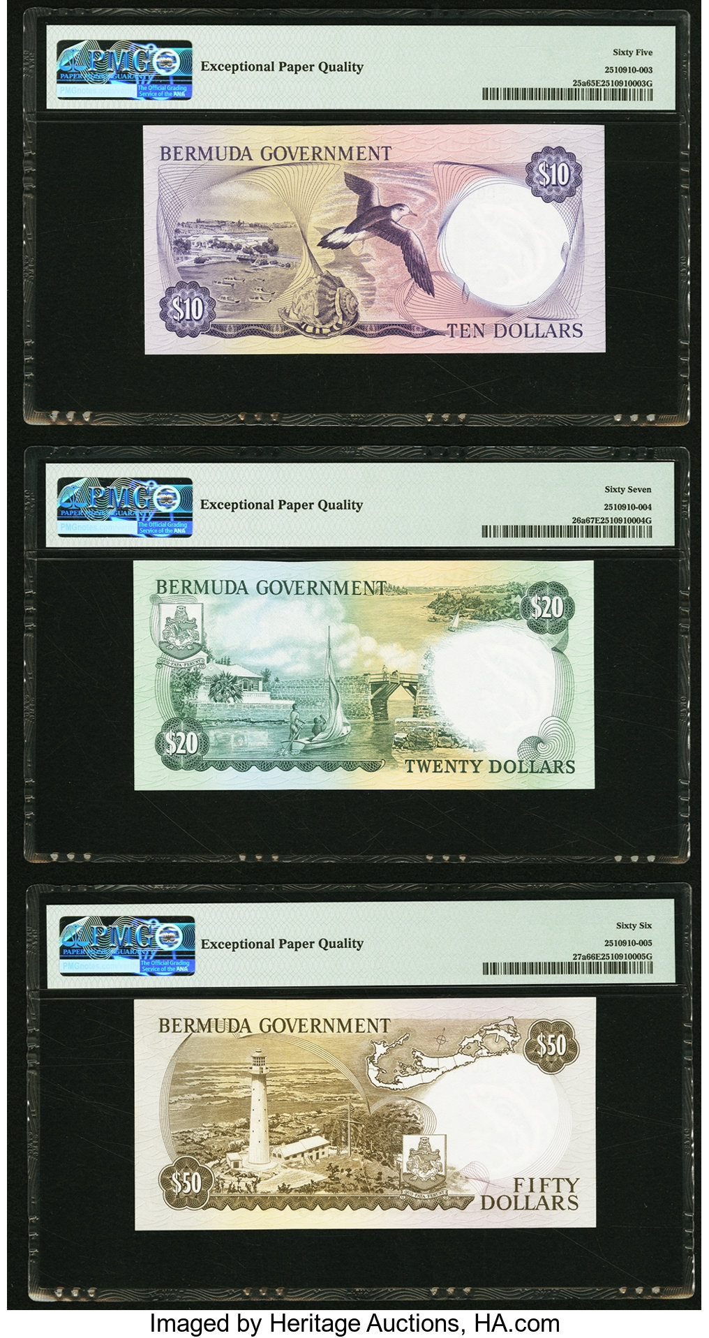 image for: Bermuda  50 dollars(B128as2)