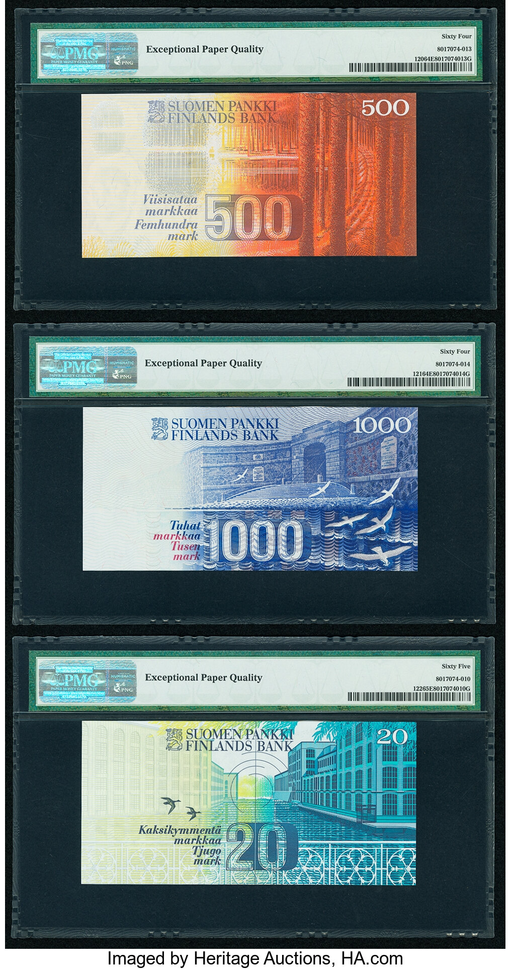 image for: Finland  100 markkaa / mark (B404as)