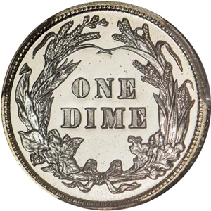 image for: 10C 1904 PCGS PR67 CAM CAC