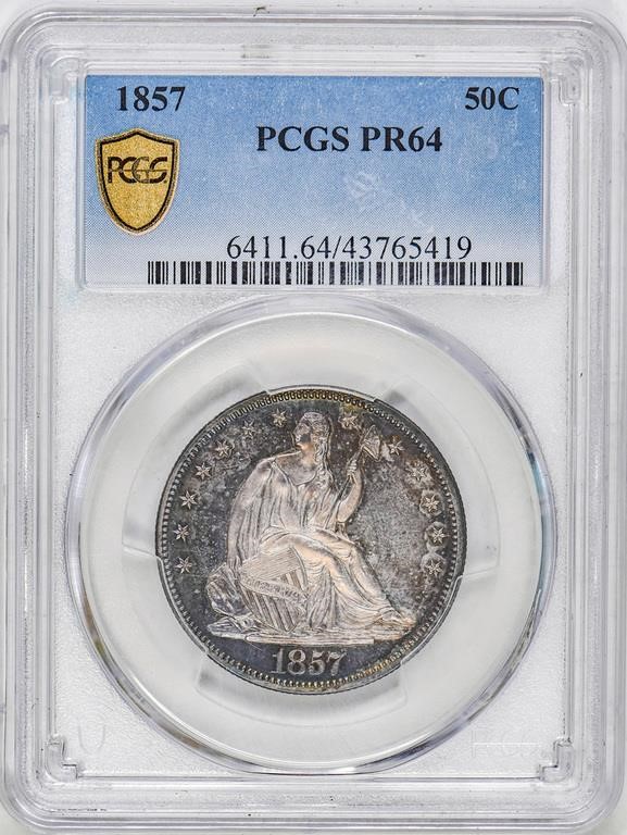 image for: 50C 1857 PCGS PR64