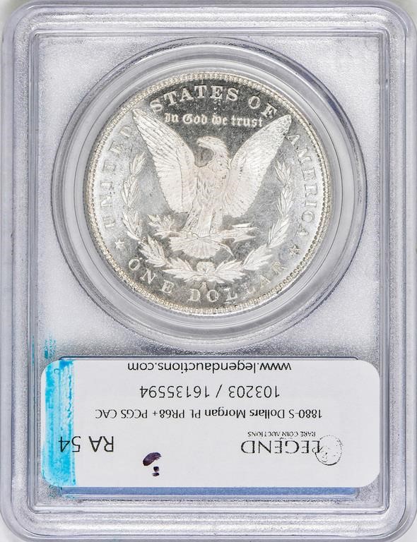 1880-S $1  MS PL MS68 PL thumbnail 7