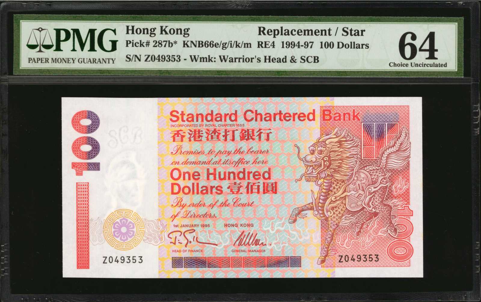 image for: Hong Kong  20 dollars (B413a)