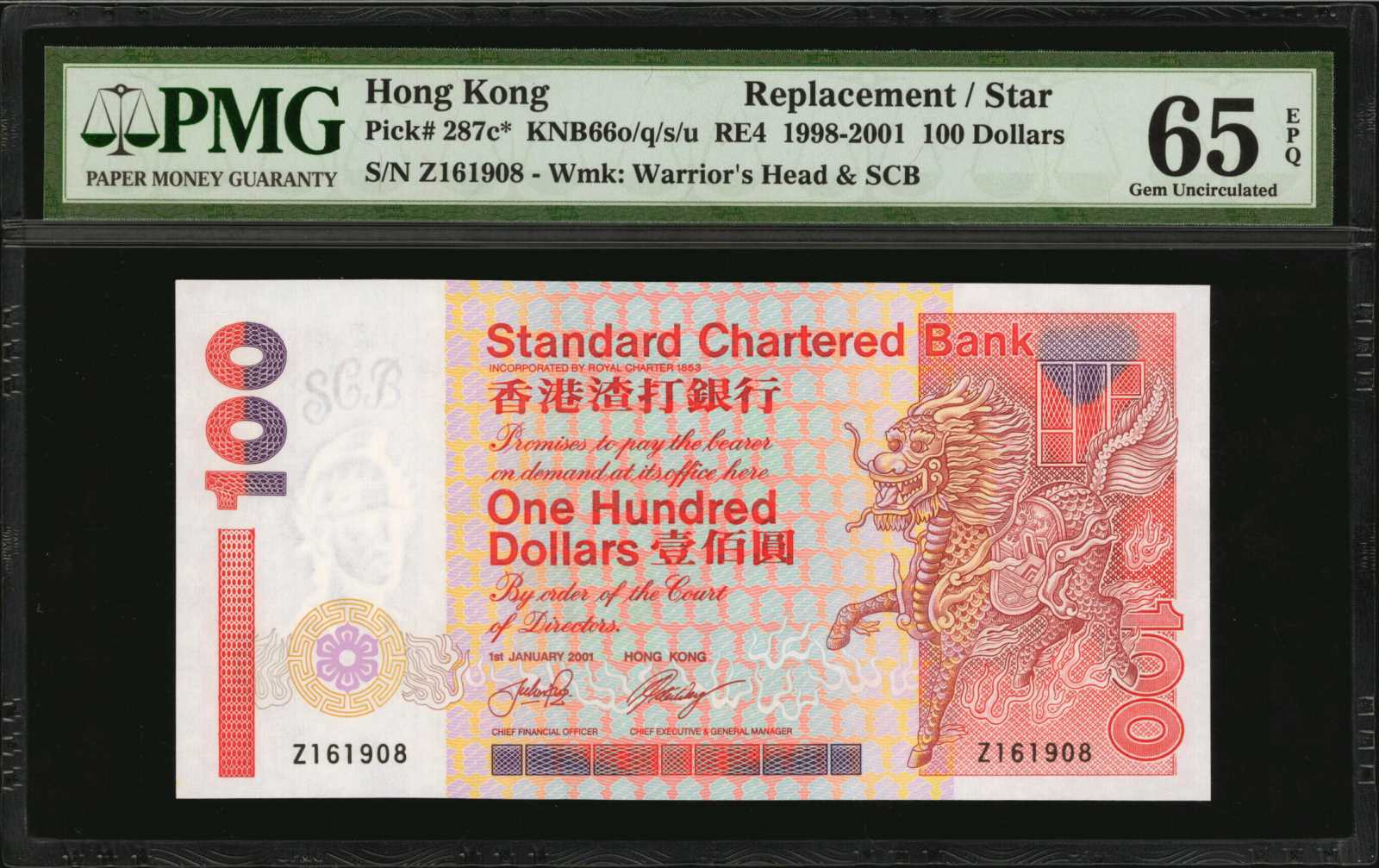 image for: Hong Kong  20 dollars (B413az)
