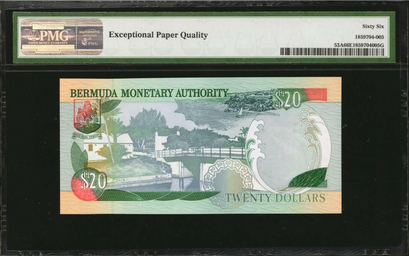 image for: Bermuda  20 dollars (B226a)