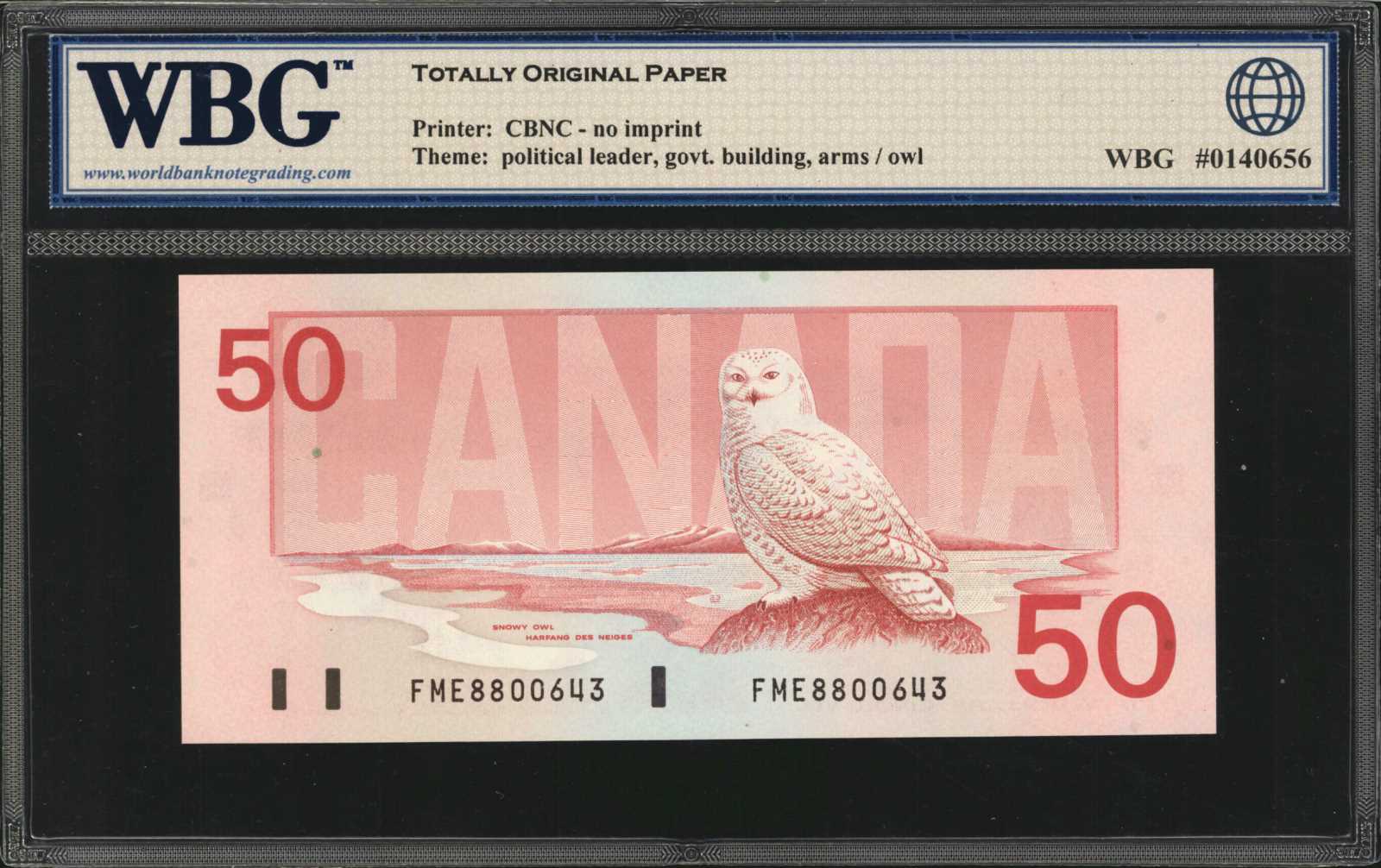 image for: Canada  50 dollars (B361c)