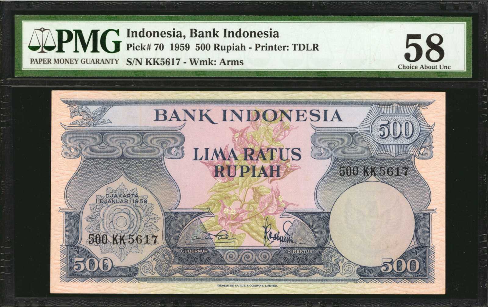 image for: Indonesia  500 rupiah (B532az)