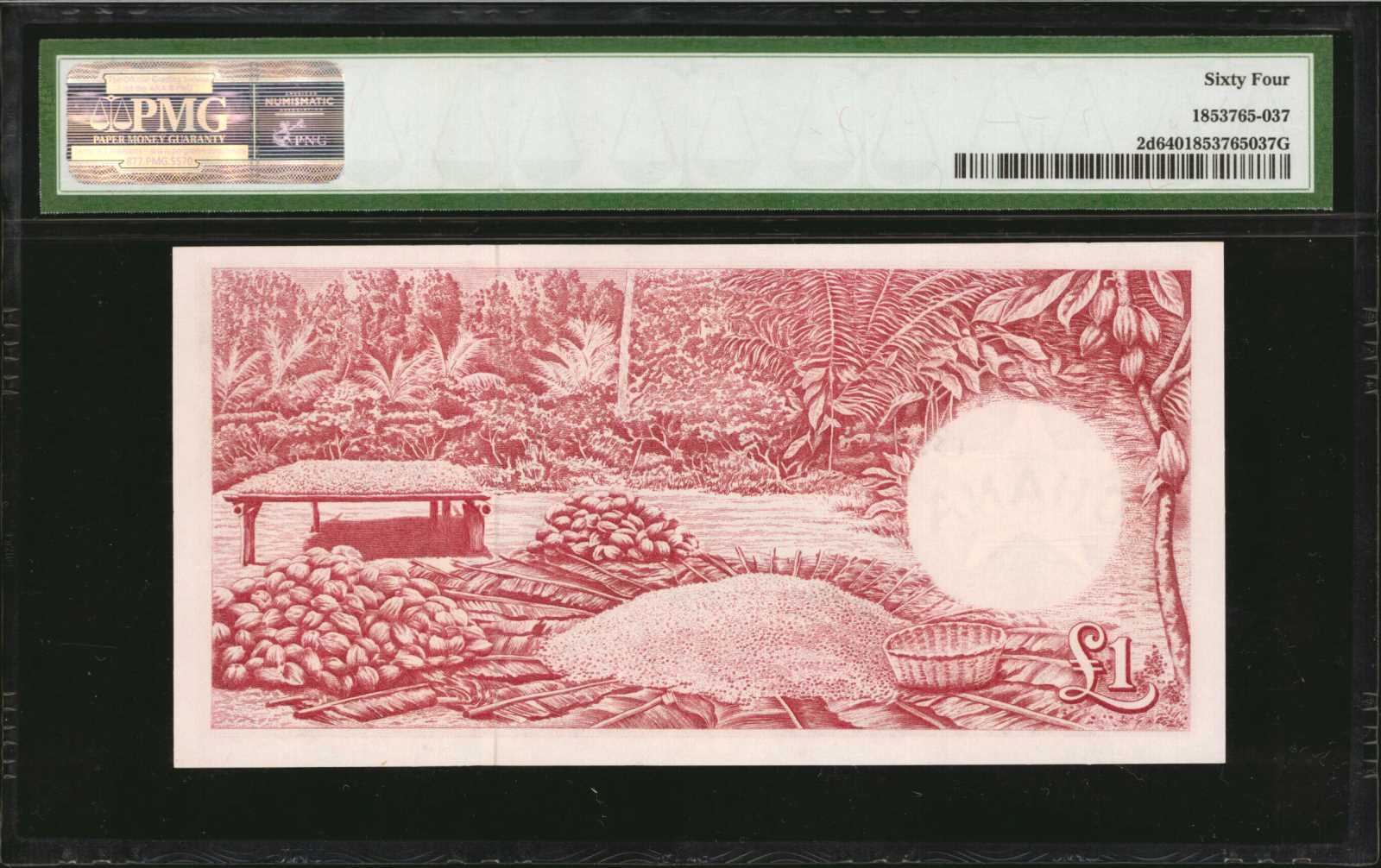 image for: Ghana  1 pound (B102as3)