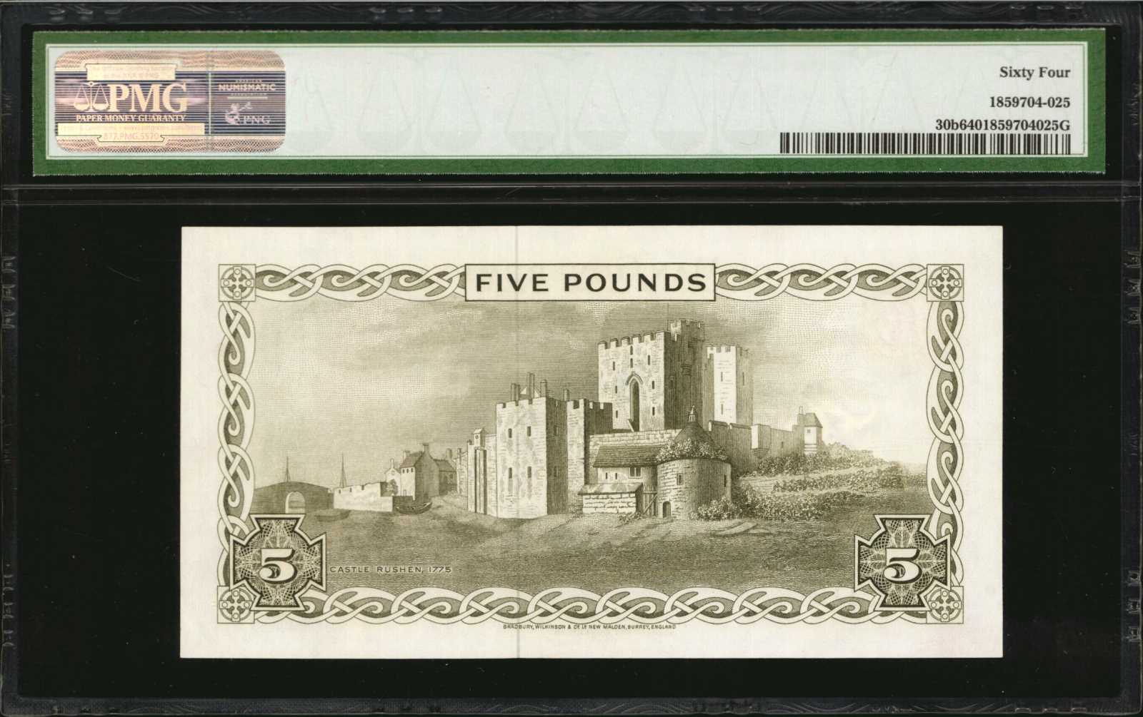 image for: Isle of Man  5 pounds (B107as)