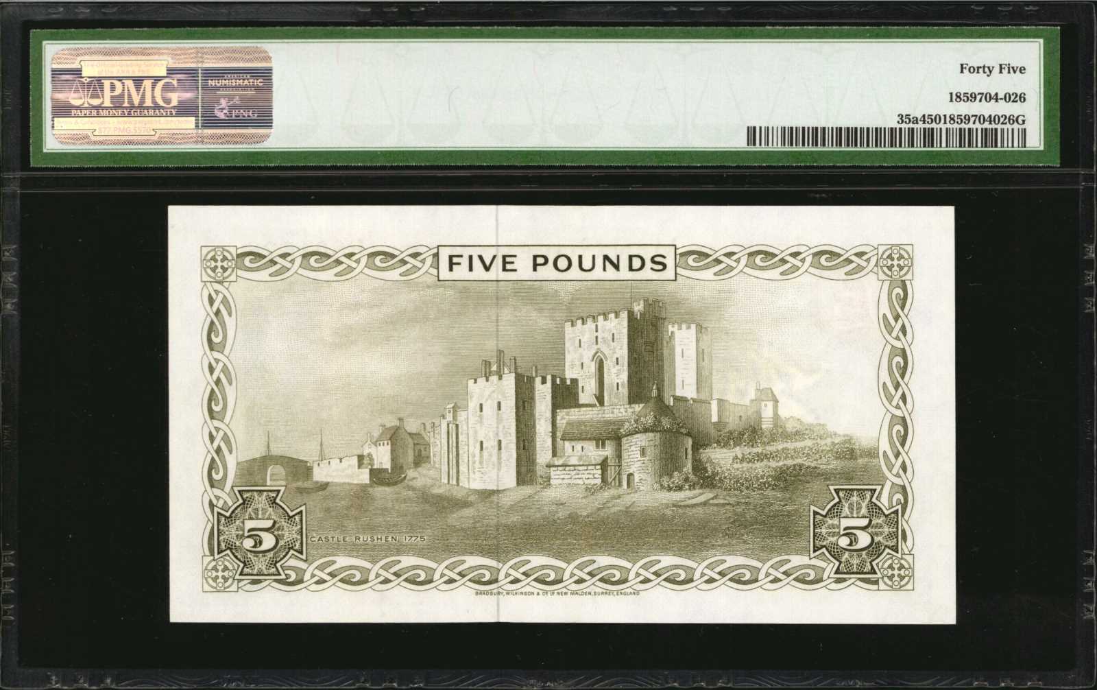image for: Isle of Man  5 pounds (B107c)