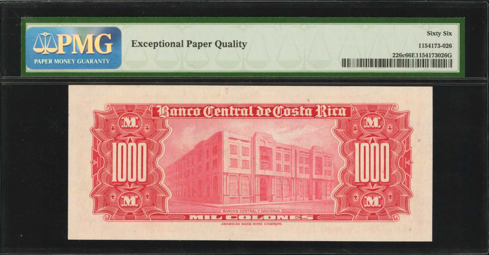 image for: Costa Rica  1,000 colones(B520l)