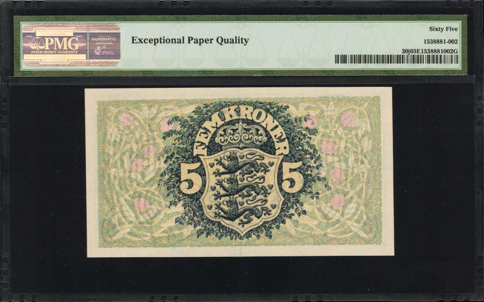 image for: Denmark  5 kroner (B901d)