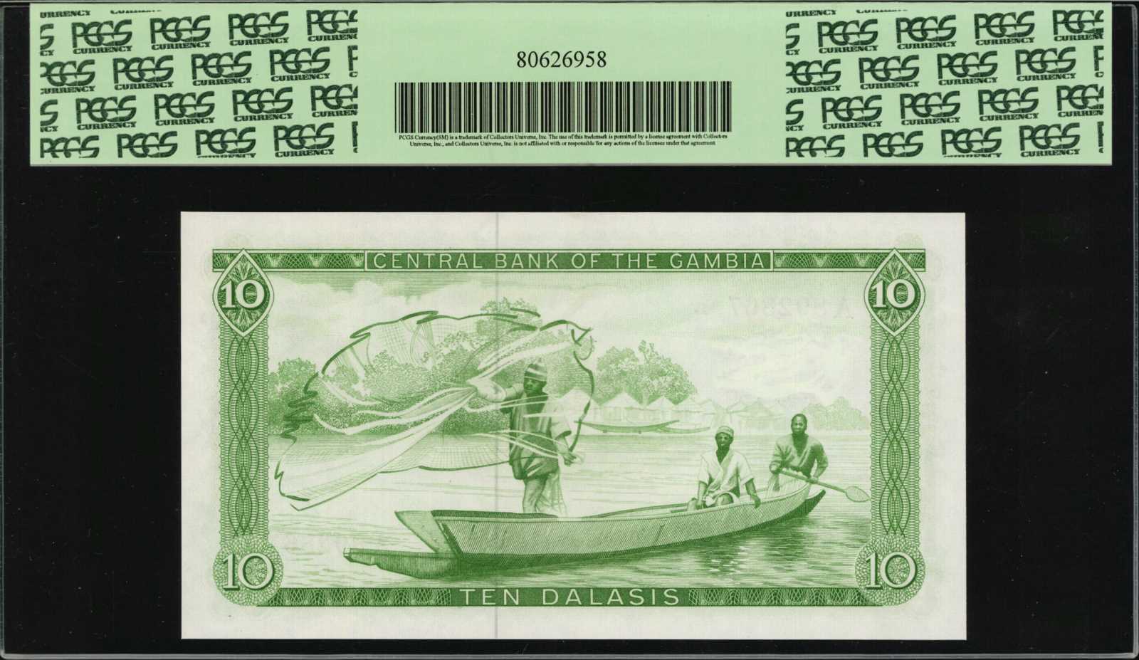 image for: Gambia  10 dalasis (B203bs2)