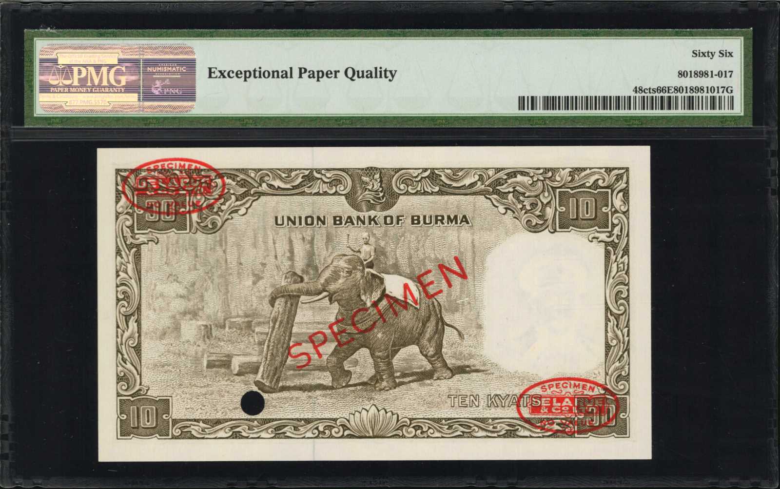 image for: Burma  10 kyats(B811at1)