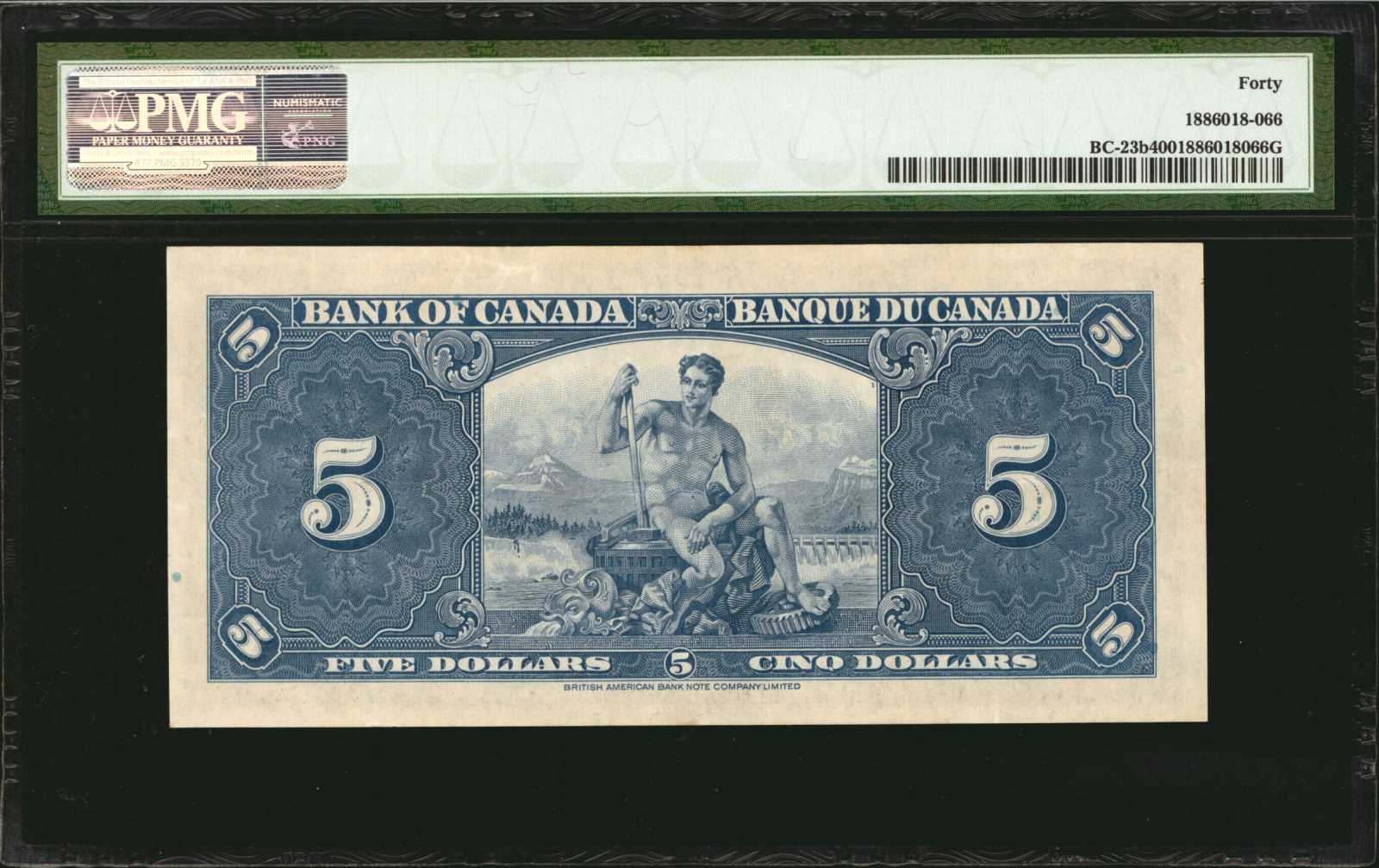 image for: Canada  5 dollars (B323a)