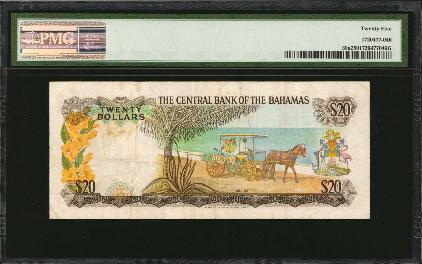 image for: Bahamas  20 dollars (B304z)