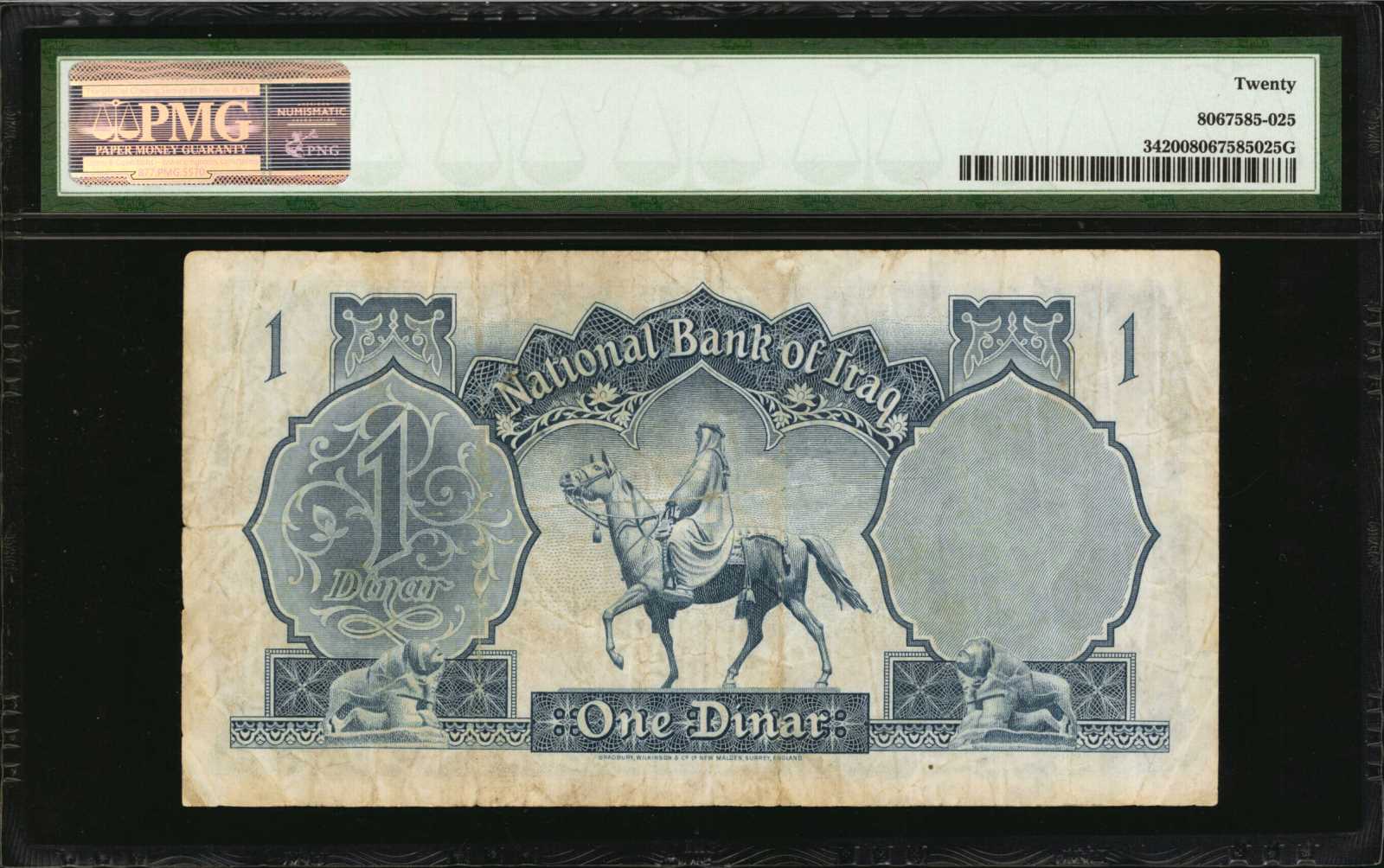 image for: Iraq  1 dinar(B208t)