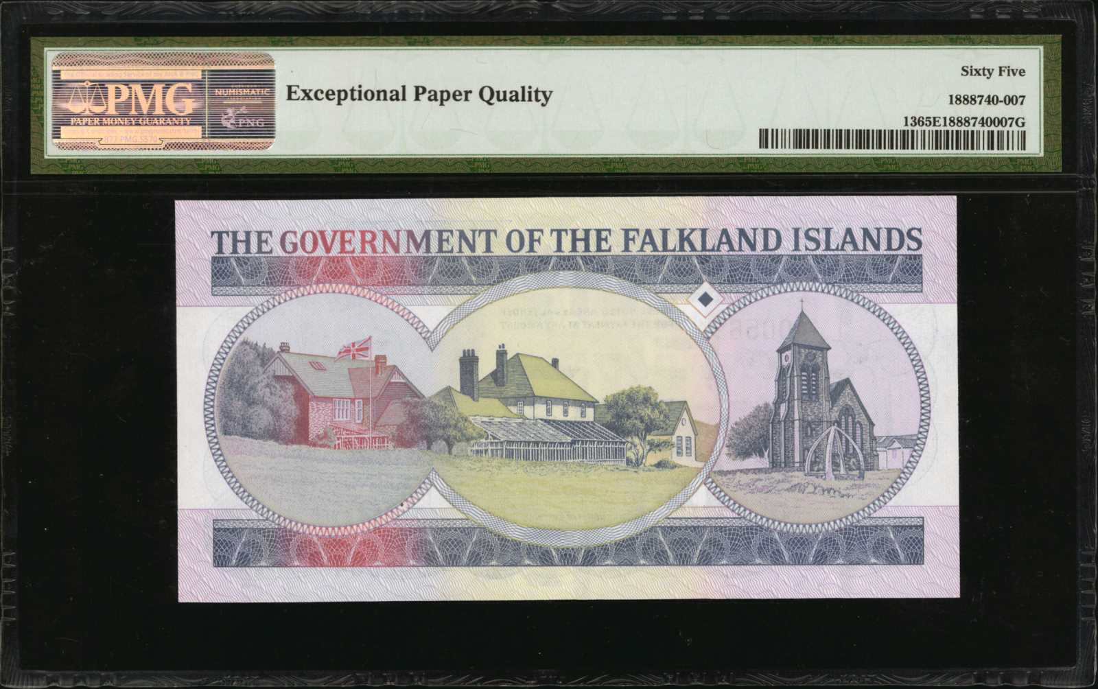 image for: Falkland Islands  1 pound (B218a)
