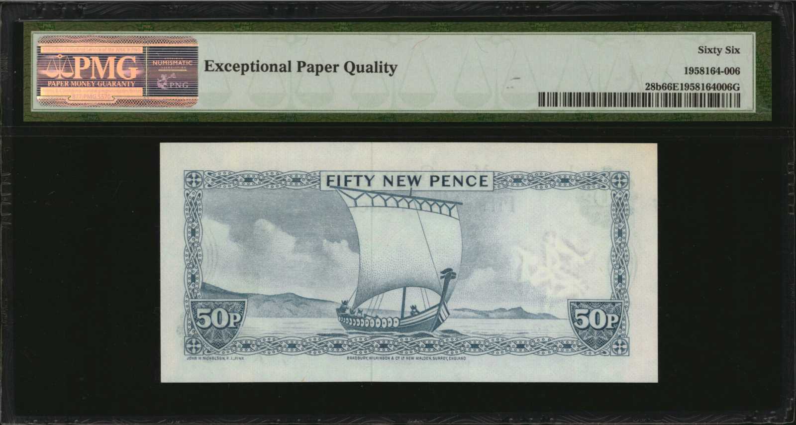 image for: Isle of Man  50 new pence (B105as)