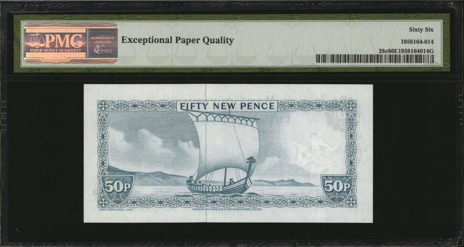 image for: Isle of Man  50 new pence (B105as)