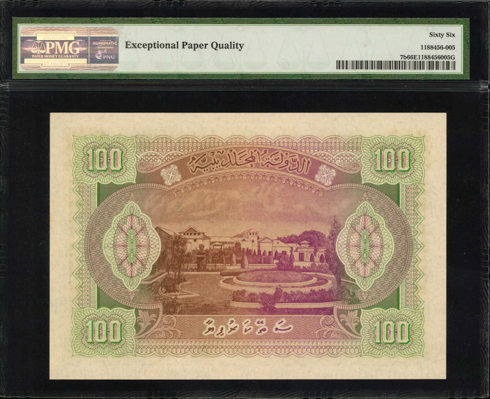 image for: Maldives  100 rufiyaa (B107b)