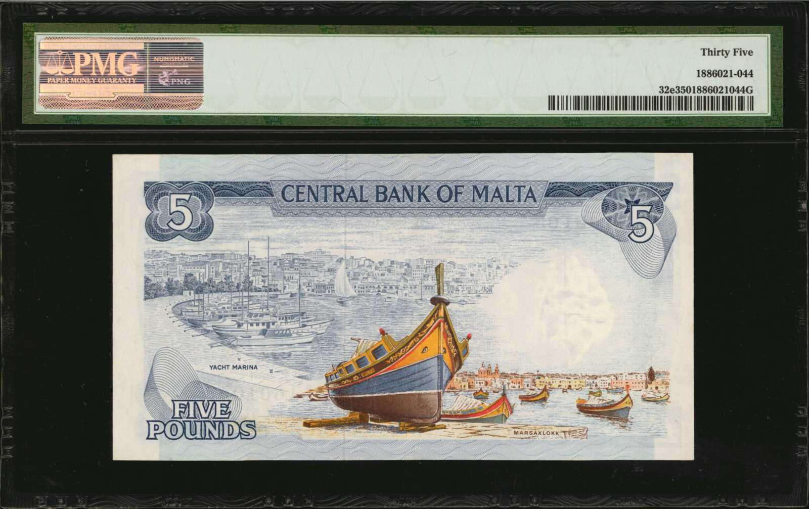 image for: Malta  5 liri (B205z)