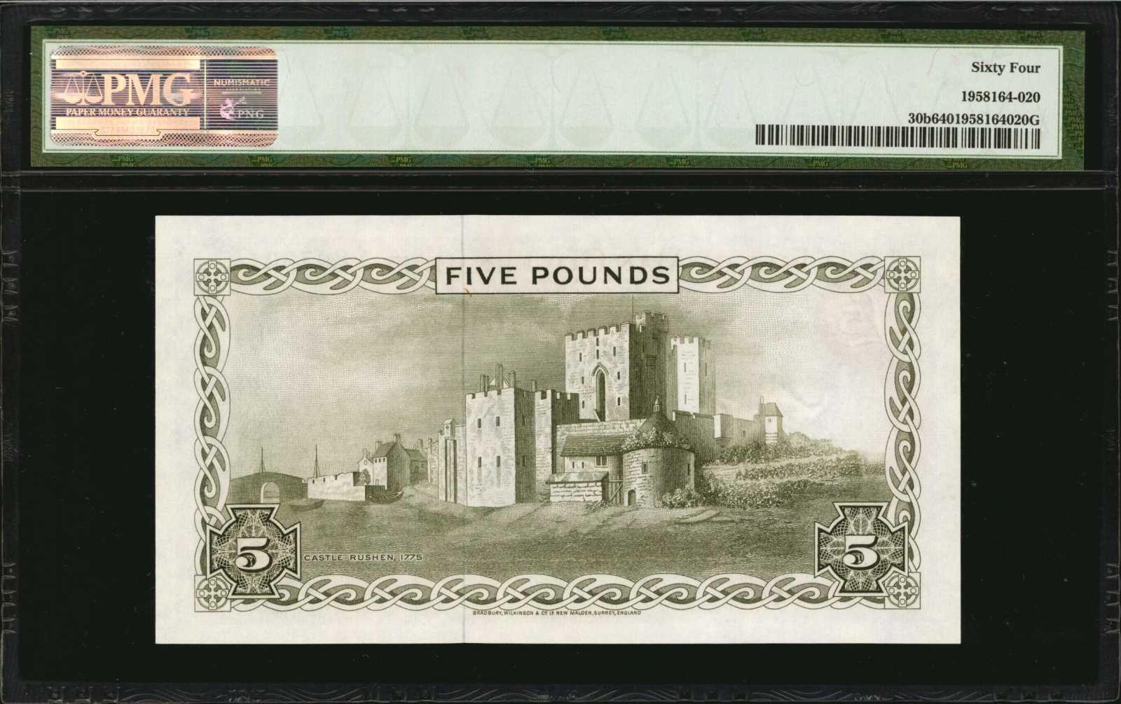 image for: Isle of Man  5 pounds (B107as)