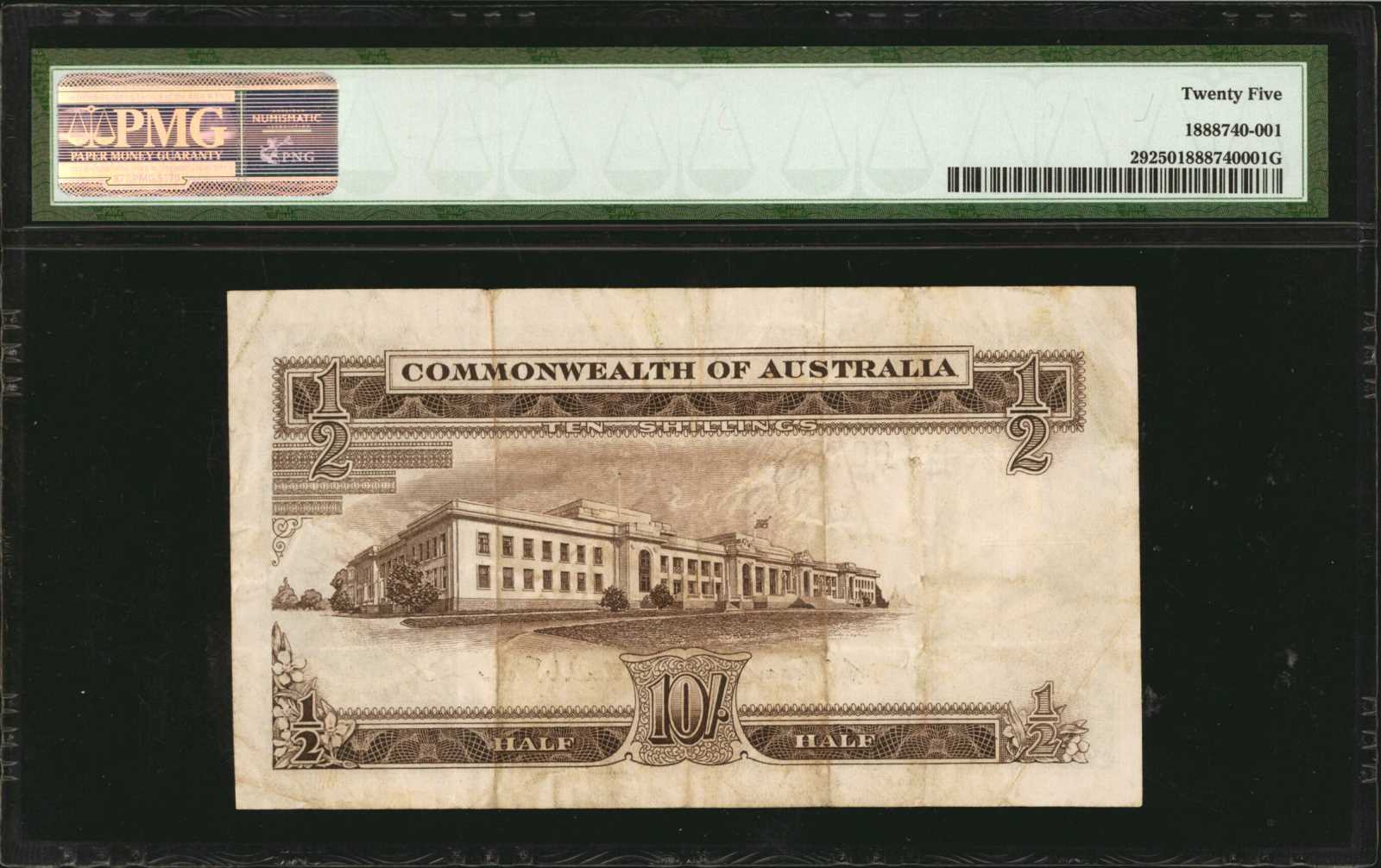 image for: Australia  10 shillings(B138a)