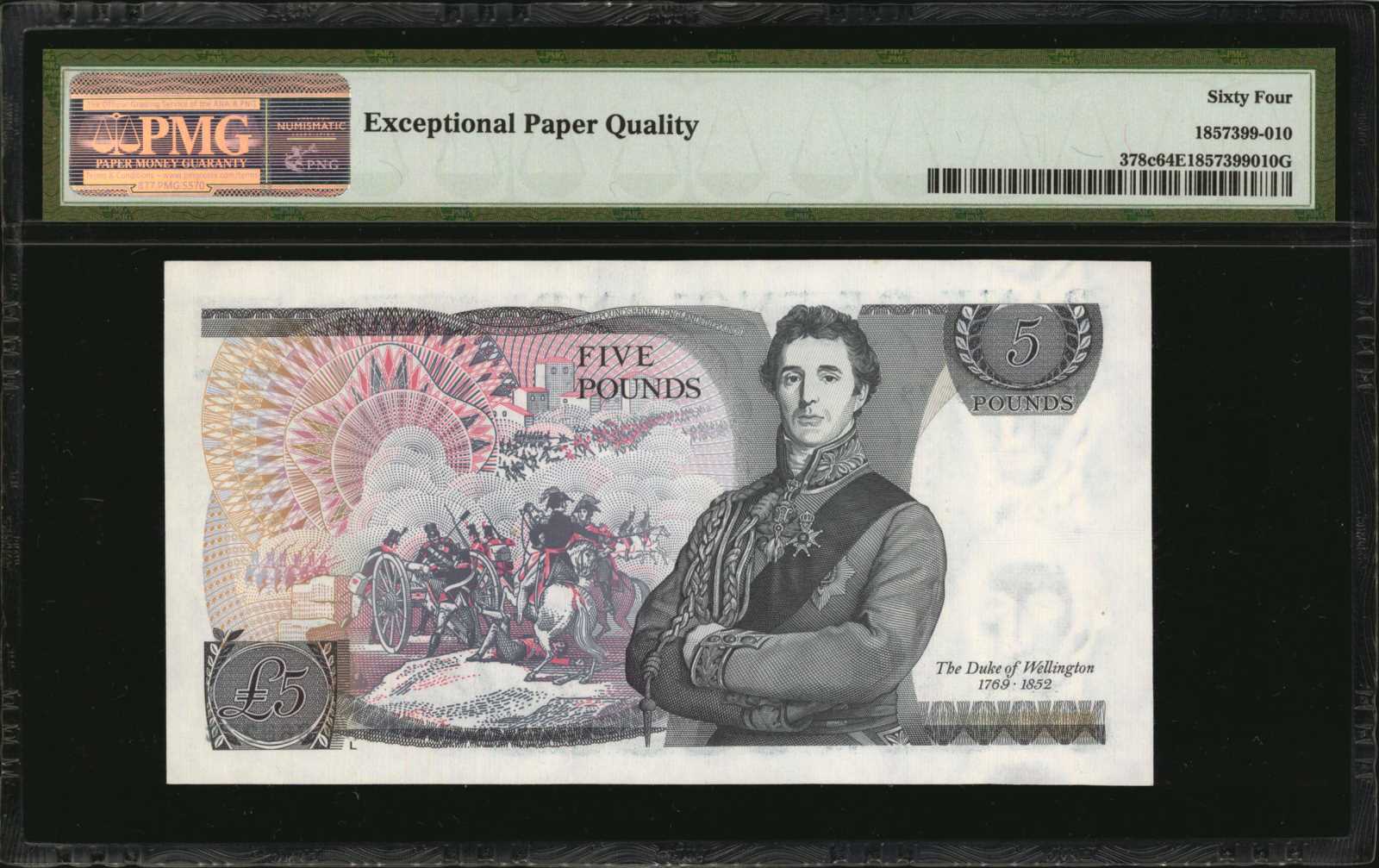 image for: United Kingdom  5 pounds (B185as)