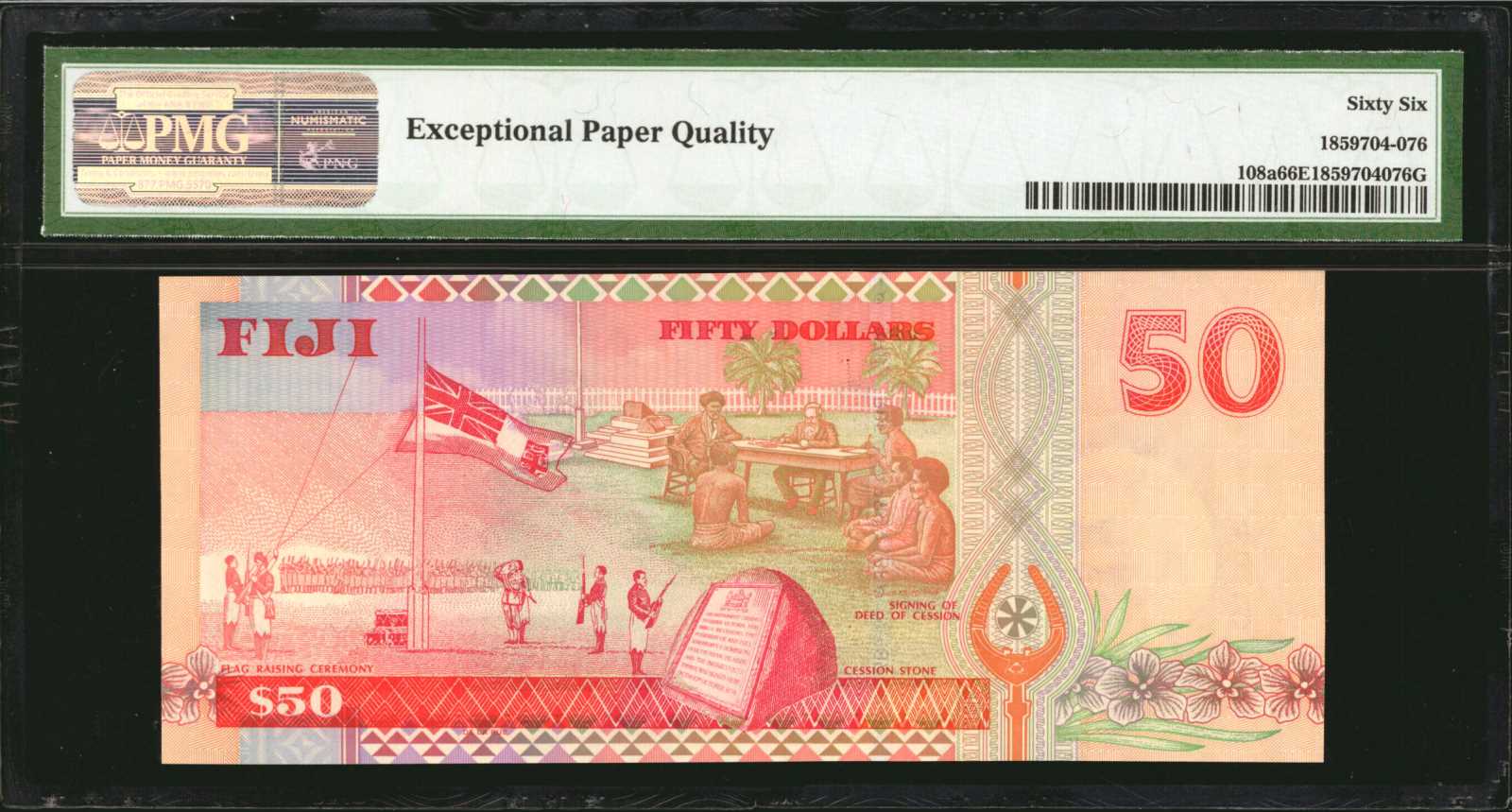 image for: Fiji  50 dollars (B519a)