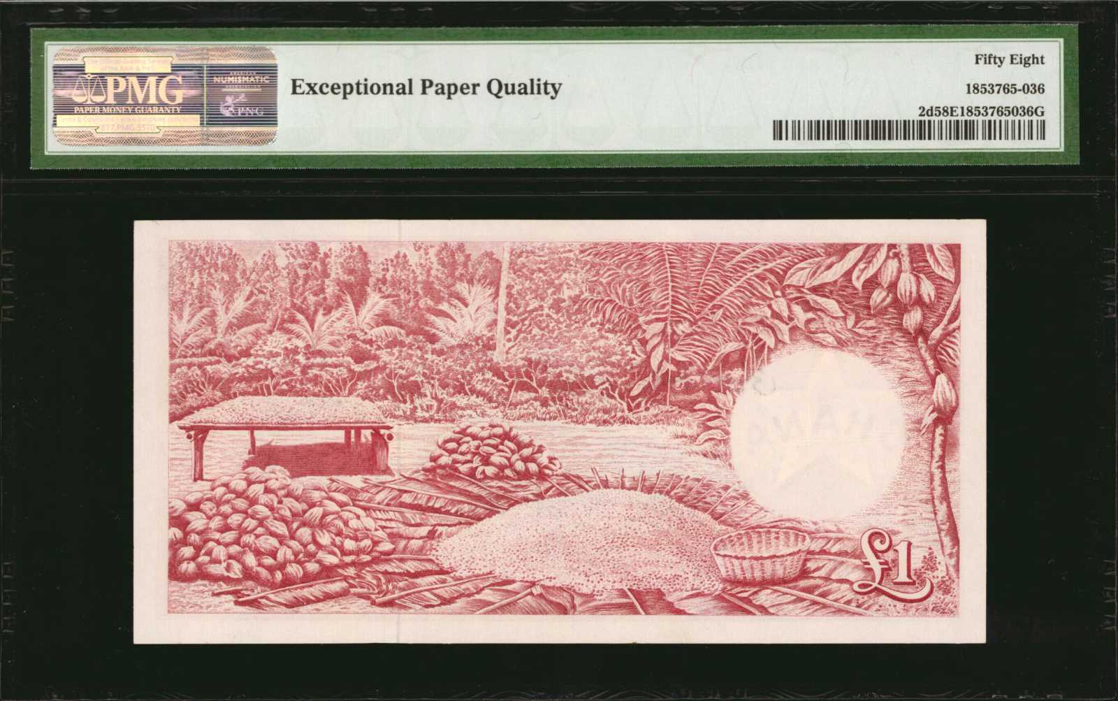image for: Ghana  1 pound (B102as1)
