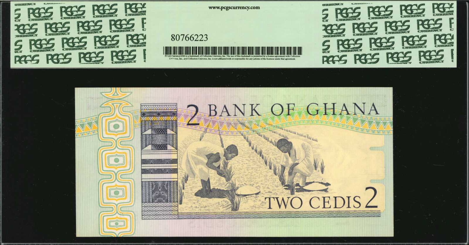 image for: Ghana  2 cedis(B119a)