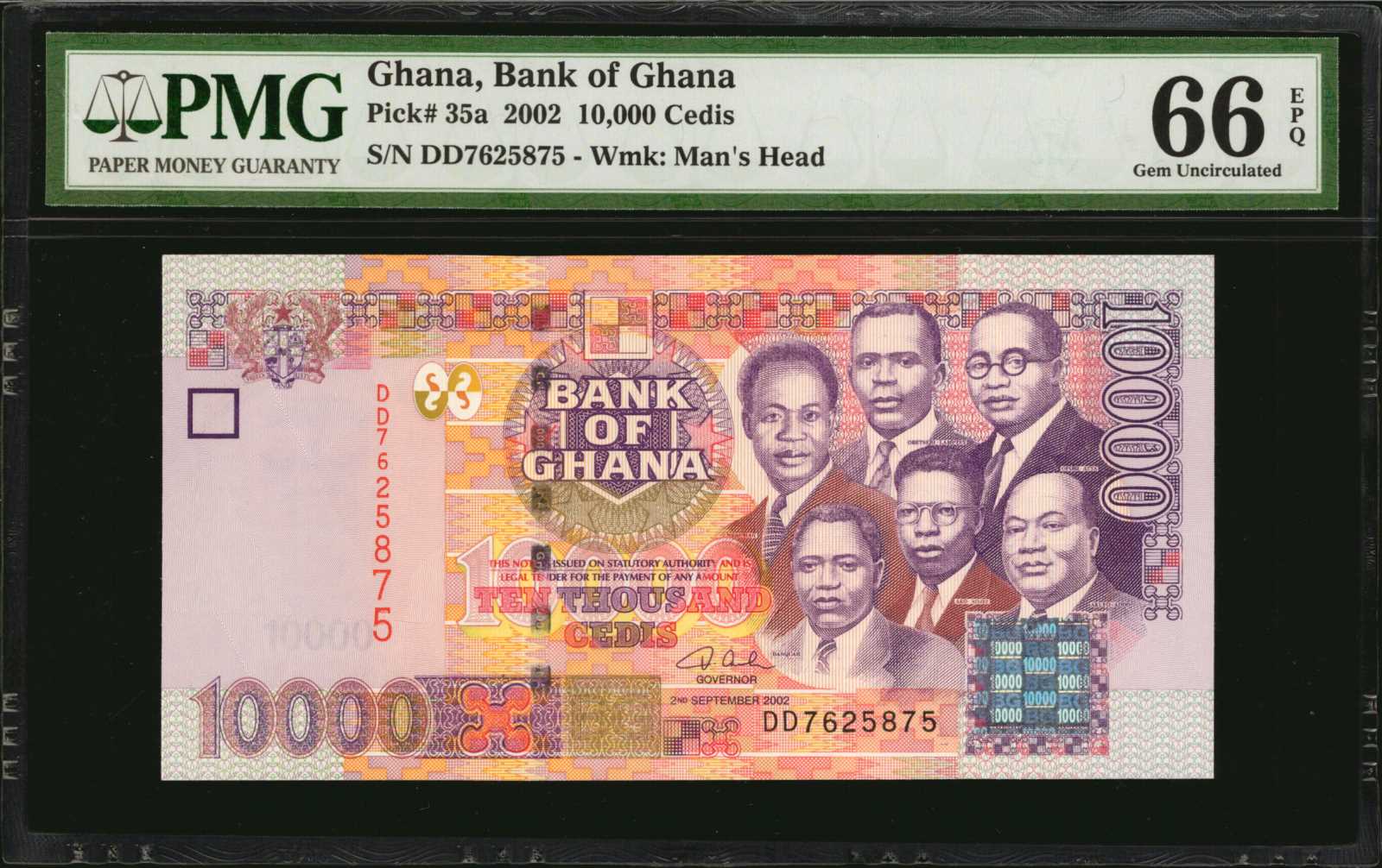 image for: Ghana  10,000 cedis (B143a)