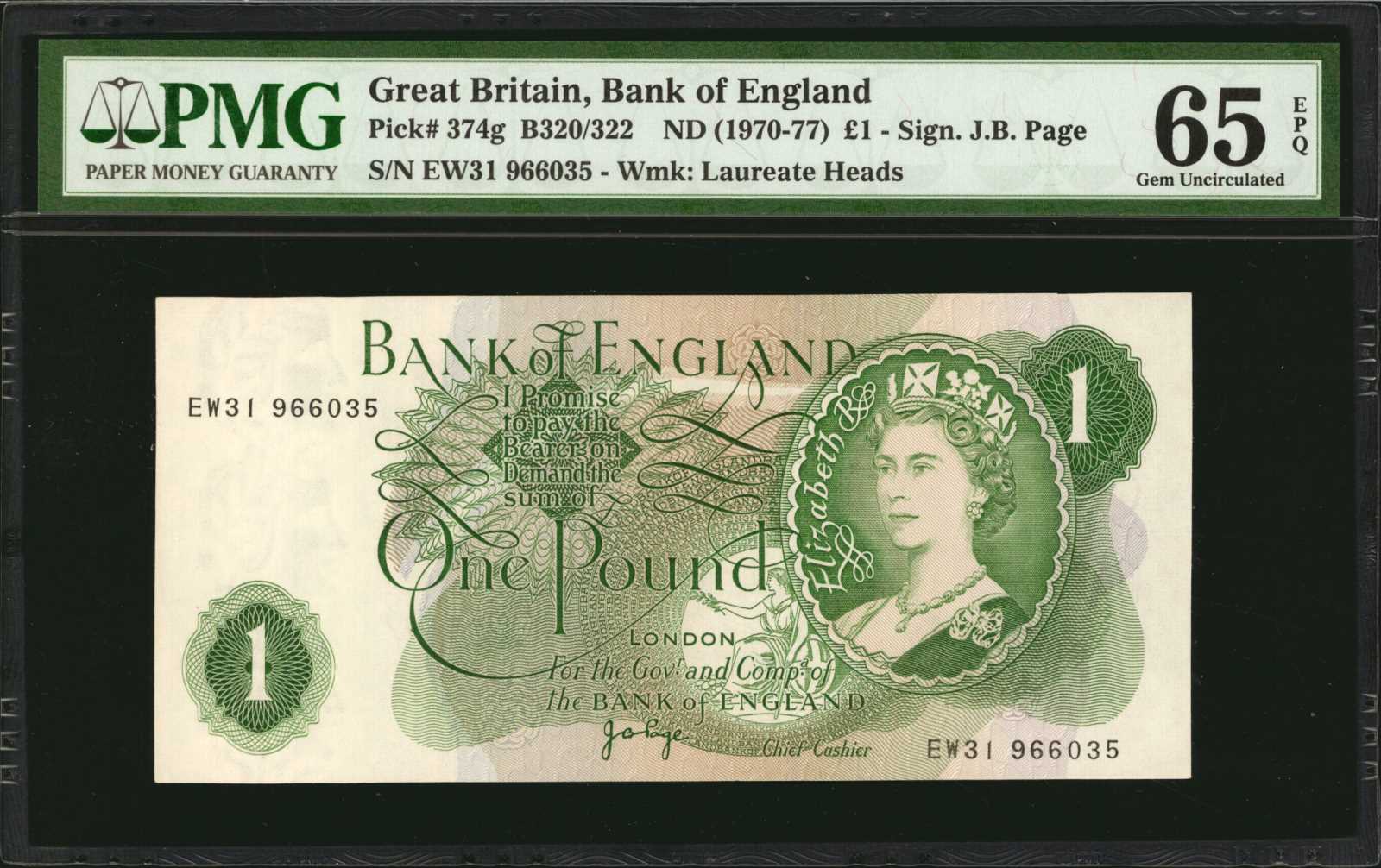 image for: United Kingdom  1 pound (B180cs)