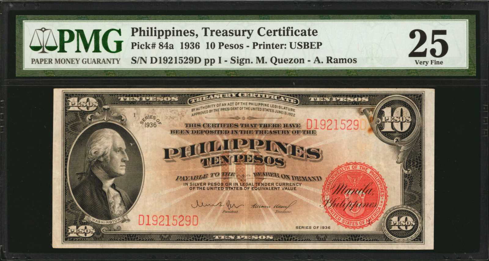 image for: Philippines  10 pesos (B541a)