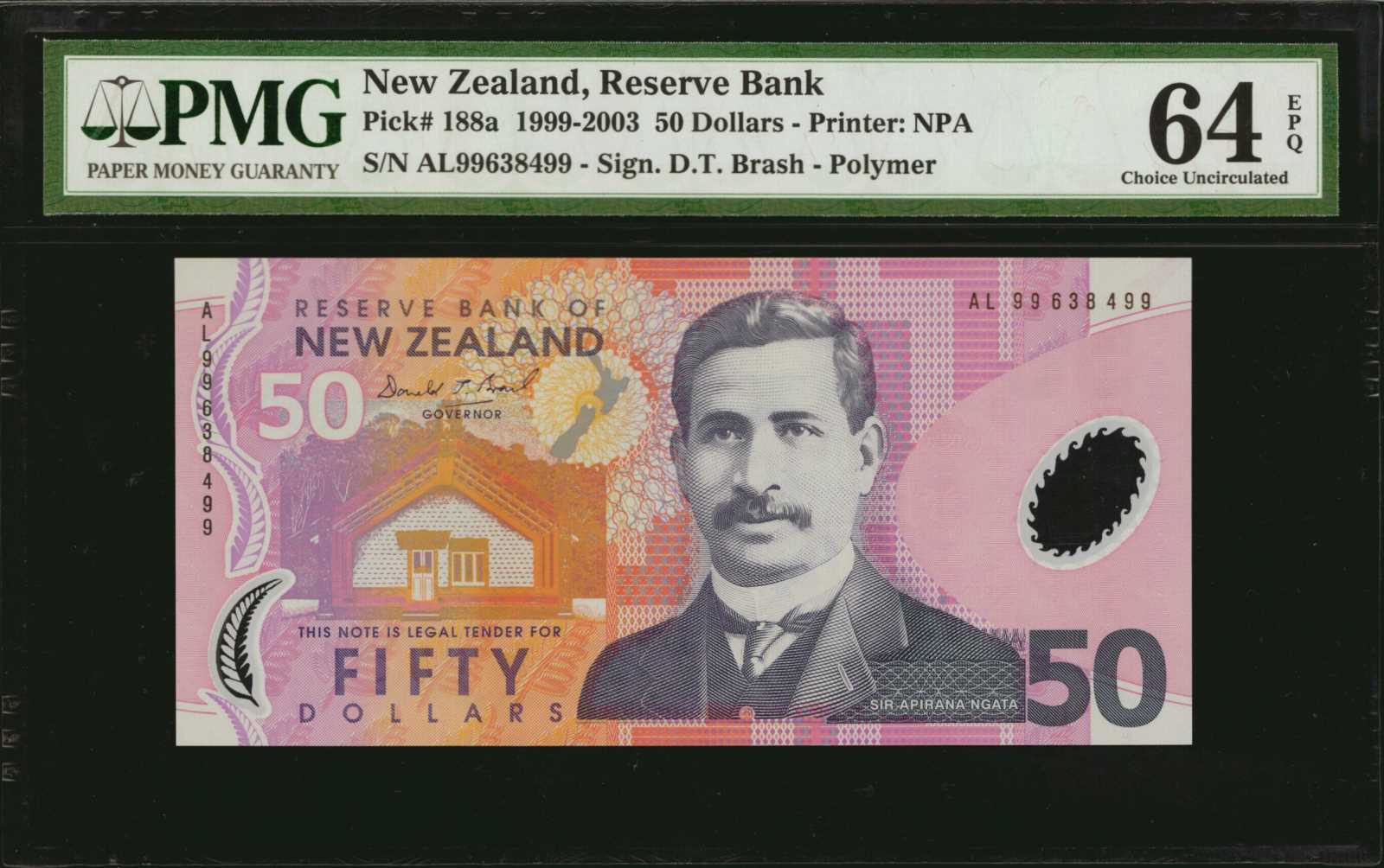 image for: New Zealand  50 dollars (B134c)