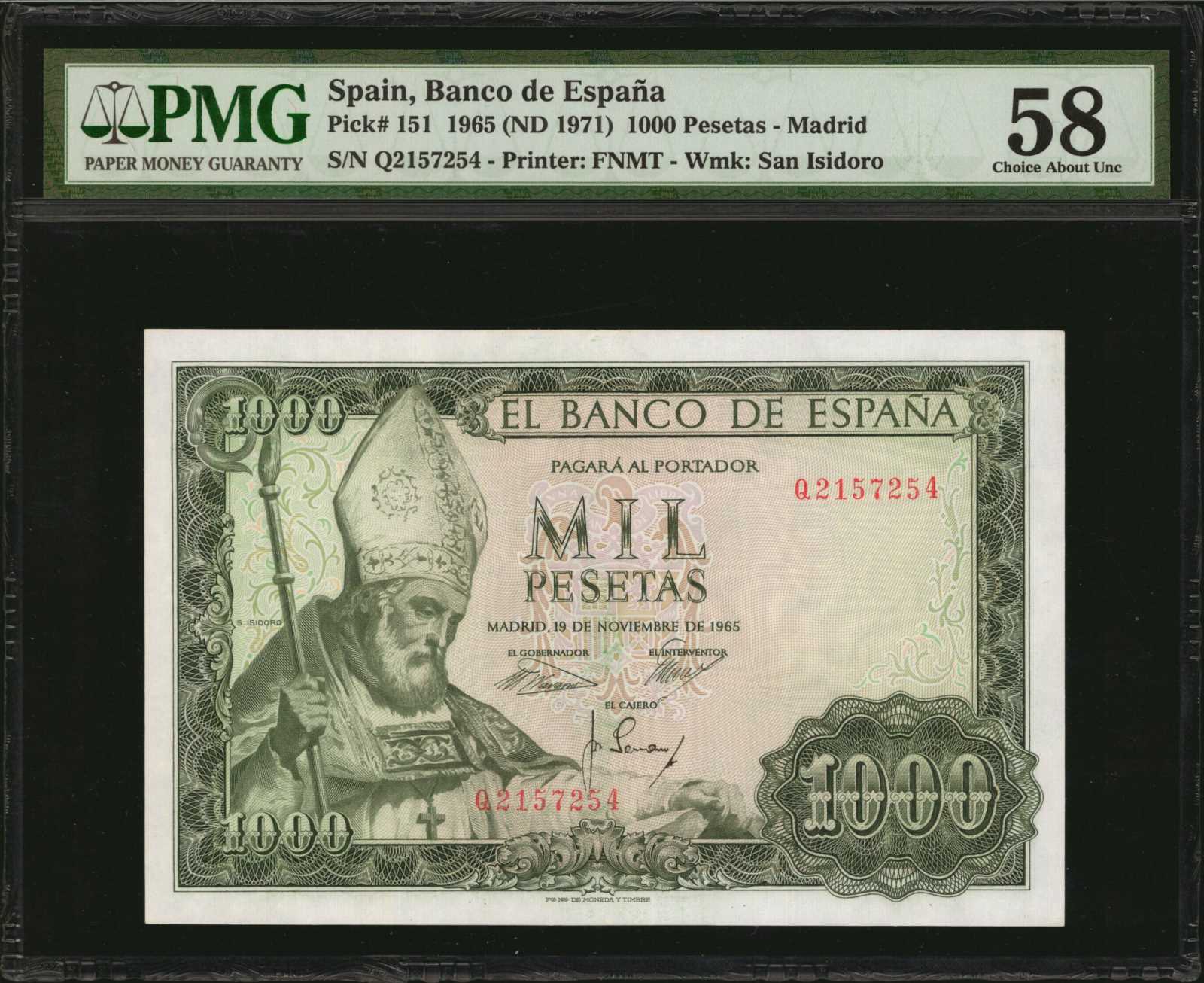 image for: Spain  1,000 pesetas (B617a)