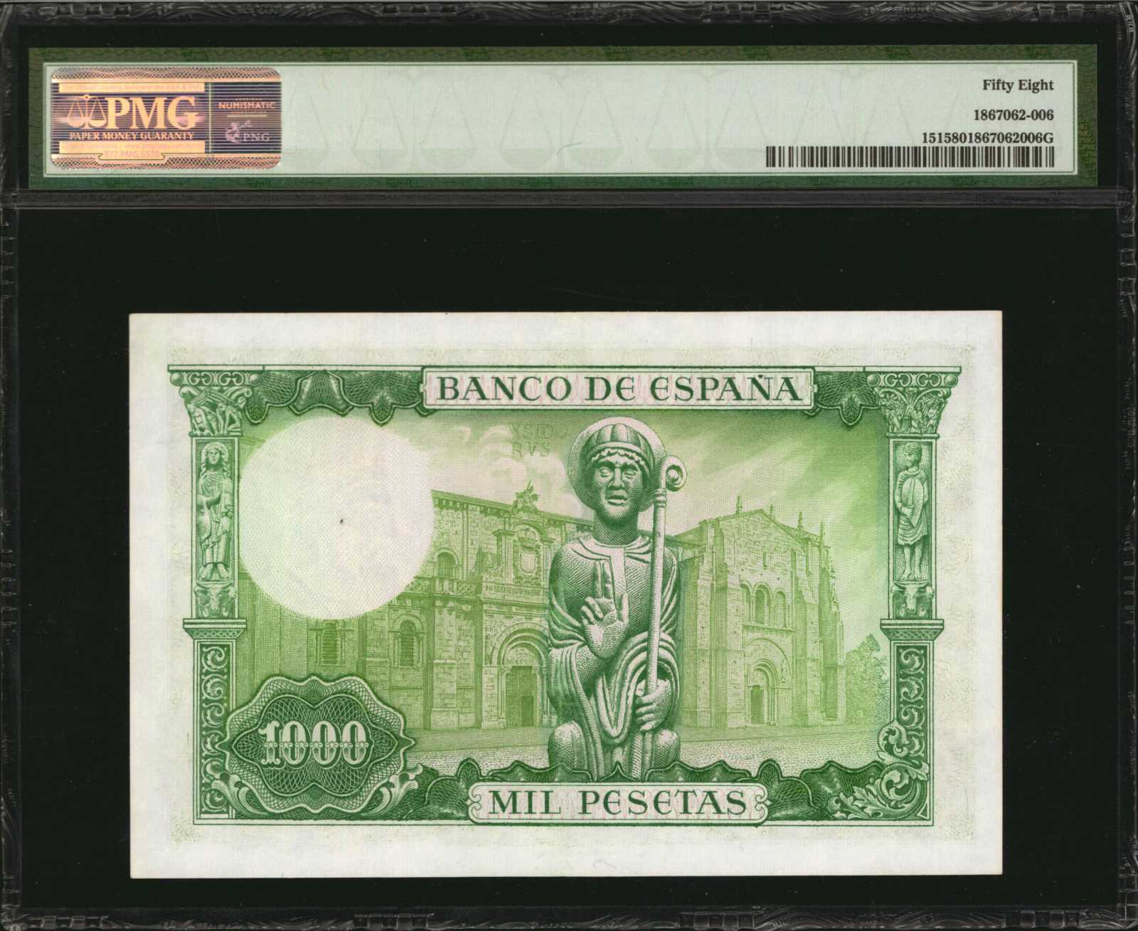 image for: Spain  1,000 pesetas (B617a)