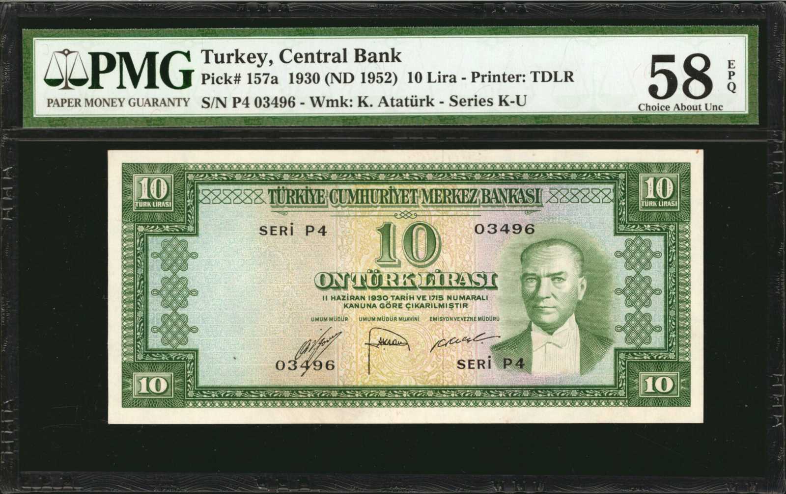 image for: Turkey  10 T?rk liras? (B240a)