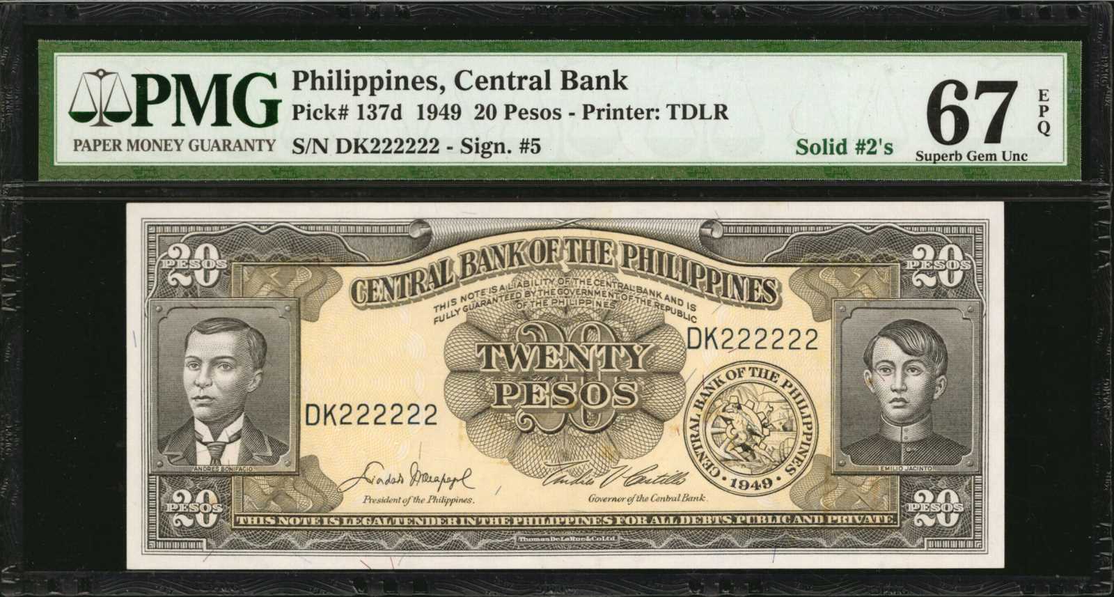 image for: Philippines  20 pesos (B921a)