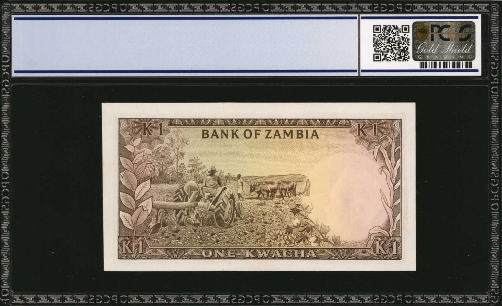 image for: Zambia  1 kwacha (B105a)